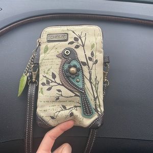 Chala bag. Perfect for a walk or airport. Fits a wallet + phone in back pocket